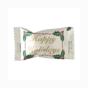 Assorted Pastel Chocolate Mints in a Happy Holiday Wrapper