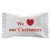 Assorted Sweet Heat Candies in "We Love Our Customers" Wrapper