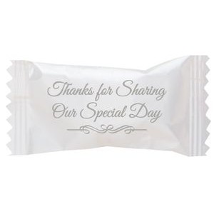 Assorted Sour Candies in "Thanks for Sharing Our Special Day" Wrapper