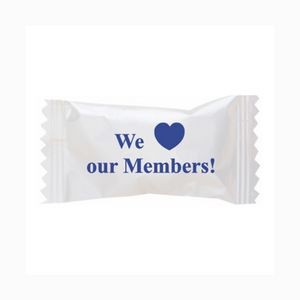 Assorted Pastel Chocolate Mints in a "We Love Our Members" Wrapper