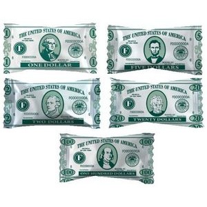 Assorted Sweet Heat Candies in Money Wrappers