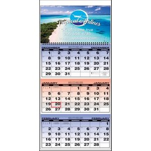 3 Month Planner Economic wall Calendar