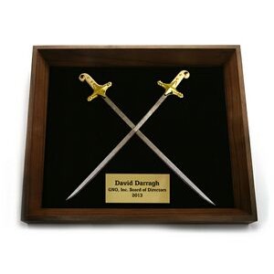 Marine Swords Shadow Box