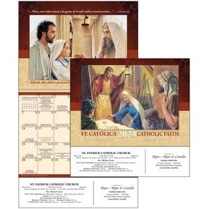 Catholic Faith Bilingual Calendar