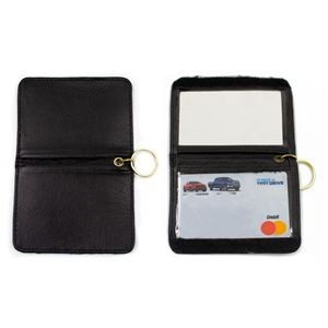 Genuine Leather Pass Case & Key Ring