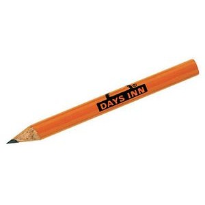 Round Golf Pencil (3 1/2" Long)