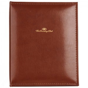 Bonded Leather 3 Ring Binder (1/2" to 1 1/2" Capacity)