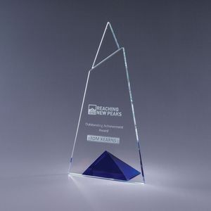 8.5" Skyward Starphire Crystal Award