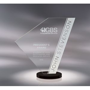 6.5" Navigate Crystal Award