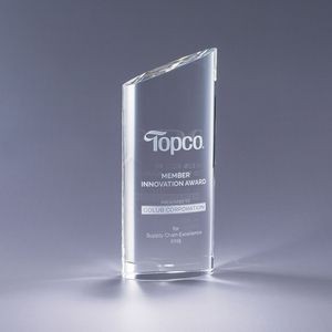 9" Elliptico Crystal Award
