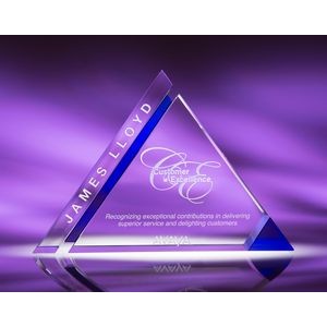 Imagery Triangle Crystal Award