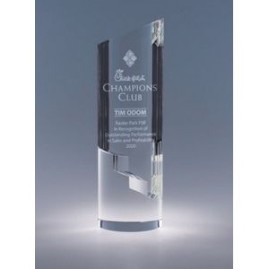 9.5" Trek Crystal Award