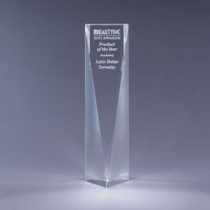 12" Excelsior Crystal Award