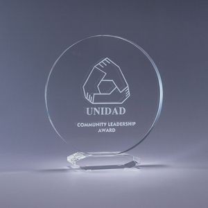6.5" Corona Crystal Award