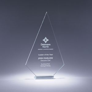 8.5" Prosperity Crystal Award