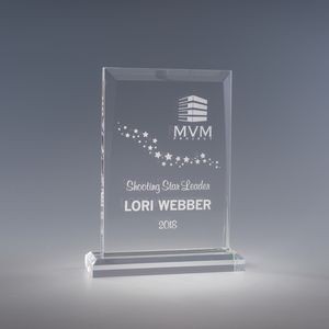 Nobility Clear Acrylic Award