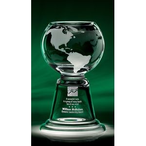 10" Grande Planet Crystal Award