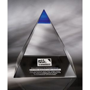 Blue Majestic 3D Crystal Award