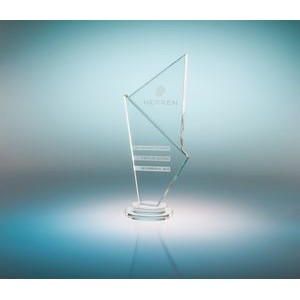 9.5" Interplay Crystal Award