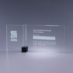 6" Shadow Crystal Award