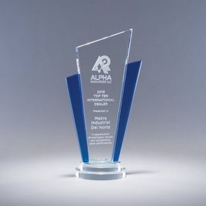 8.5" Impact Crystal Award