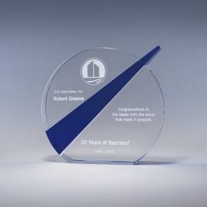 8" Messenger Crystal Award