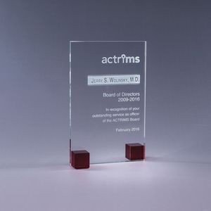 7" Elements Award - Red