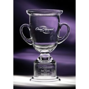 12" Cup Adirondack Crystal Award