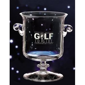 9" Cup McKinley Glass Trophy