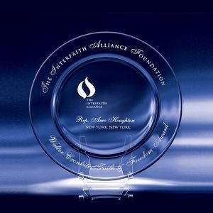 8.75" Accolade Plate Award