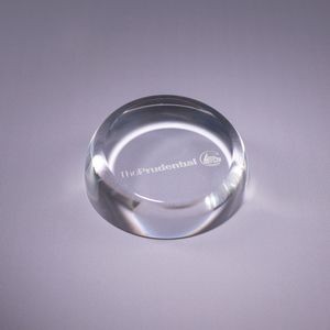 Insignia Crystal Paperweight