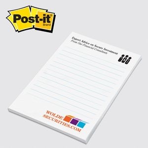 Post-it(R) Custom Printed Notes (4"x6")
