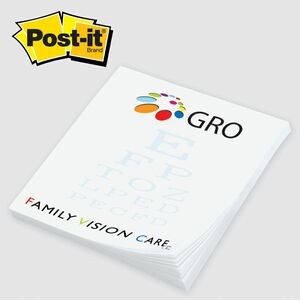 Custom Printed Post-it® Notes (2 3/4"x3") 50 Sheets/ 4 Color