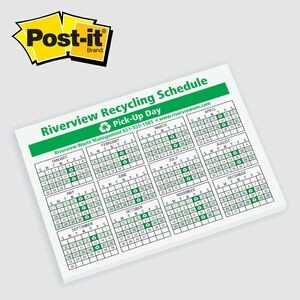Custom Printed Post-it® Notes (6"x8") 25 Sheets