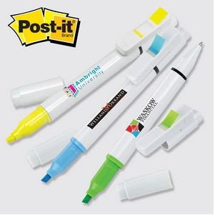 Post-it® Trio Series Custom Printed Flag, Pen & Highlighter Combo (4CP)