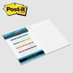 Custom Printed Post-it® Notes (6"x8") 50 Sheets/ 4 Color