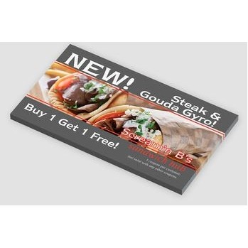 Custom Printed Post-it® Notes (5"x2 7/8") 25 Sheets/ 4 Color