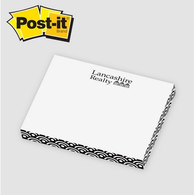 Post-it® Notes Custom Printed Rectangle Cube Note Pad (3"x4"x½")