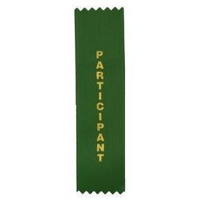 Stock Pinked End Ribbon (1 5/8"x6") - Participant