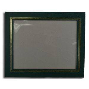 Green Leatherette Frame (9 1/2