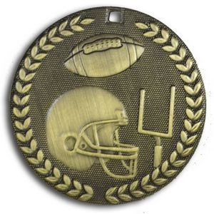 Football Stock Medal (2")