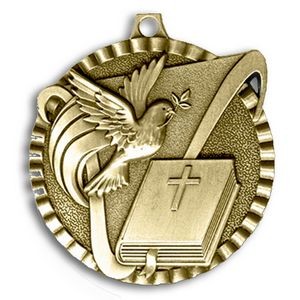 Religion Stock Medal (2")