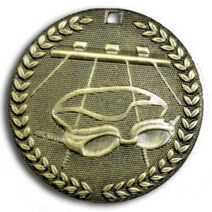 Swimming Stock Medal (2")