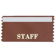 Staff Stock Horizontal Badge Ribbon