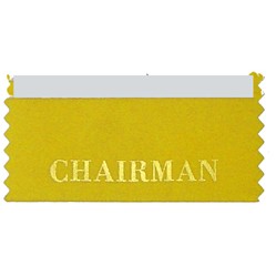 Chairman Stock Horizontal Badge Ribbon