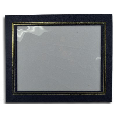 Black Leatherette Frame (9 1/2"x12")