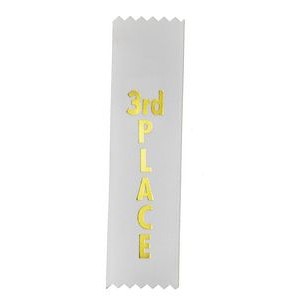 Stock Pinked End Ribbon (1 5/8"x6") - 3rd Place