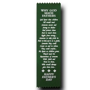 Father's Day Bookmark Ribbon