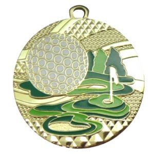 Golf Stock Medal (2")