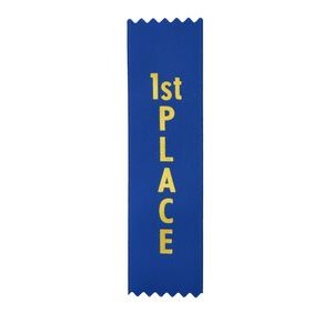Stock Pinked End Ribbon (1 5/8"x6") - 1st Place